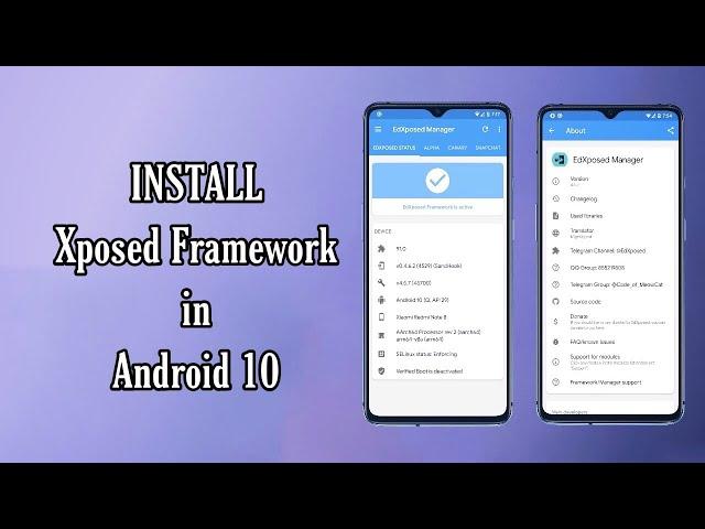 INSTALL Xposed Framework in Android 10 now | Mod your Android