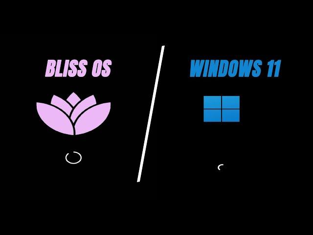 How to Download and Install Bliss OS 16 ( Android 13 ) | Dual Boot Windows 11 and Bliss OS