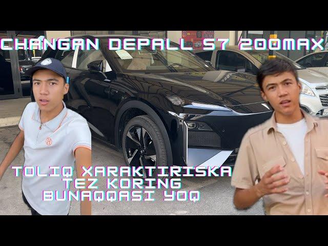 changan depall s7 200max xaraktiriska  +998956319990 #reals #shorts #ecar #car #youtube #byd #tesla