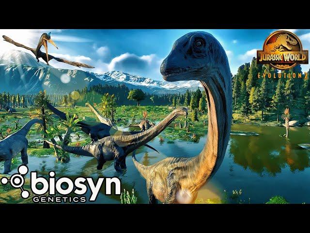 Biosyn sanctuary - Valley of the dinosaurs Part 33, Jurassic world evolution