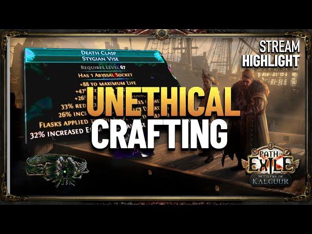 PoE 3.25 Crafting a Godly Belt & Maven Mayhem | Stream Highlight