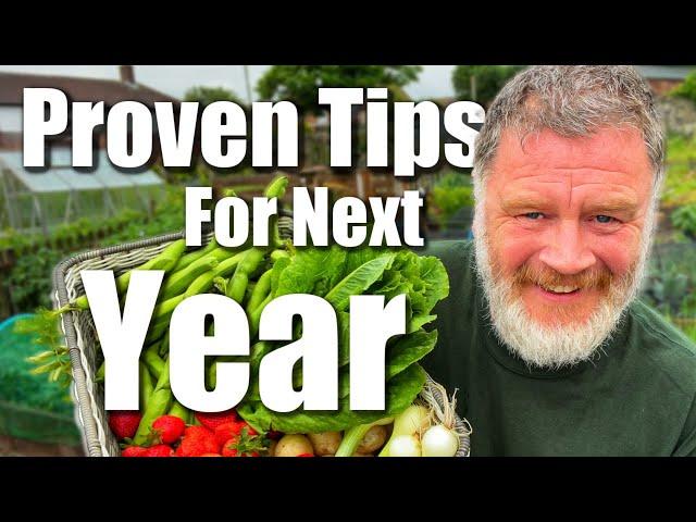 TIPS for Thriving Vegetable Garden Next Year