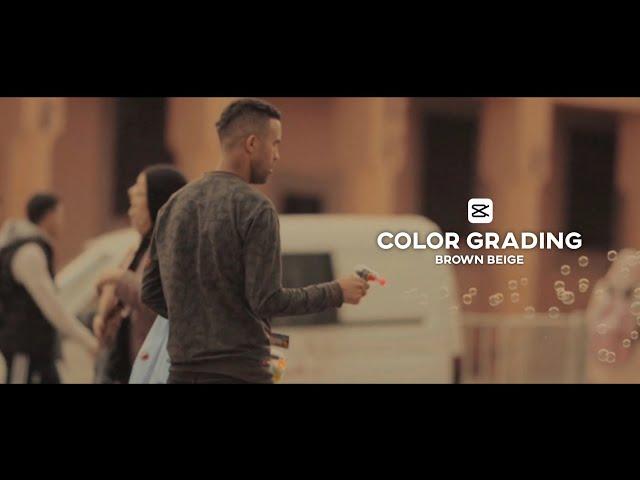 Capcut Color Grading | Brown Beige | Tutorial