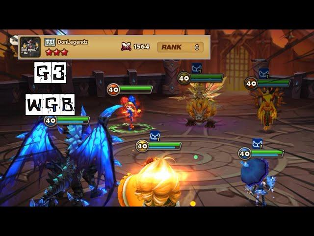 G3 WGB : DonLegendz - Anavel and Verad's NEWFOUND BFF!! - Summoners War