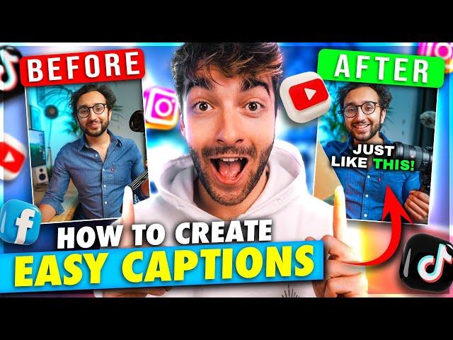 How To Create Viral Ali Abdaal Captions In 1 CLICK