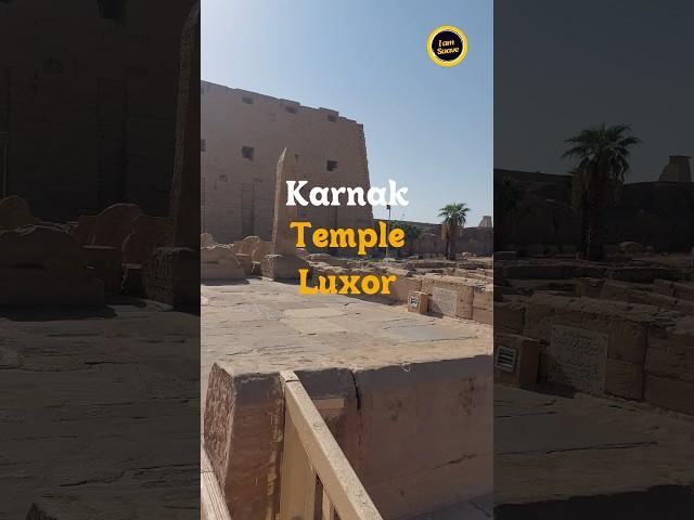 Entering Karnak Temple Complex in Egypt #virtual tour  #shorts