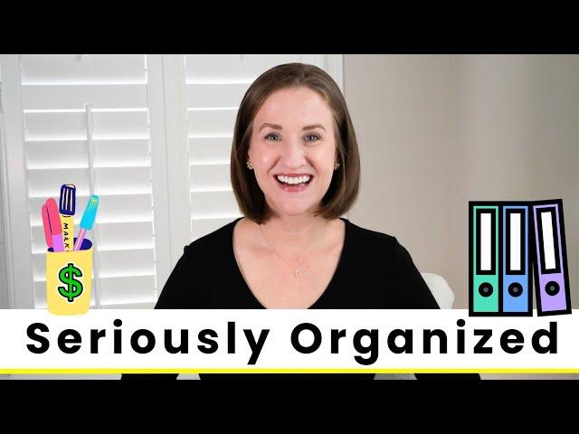 Get SERIOUSLY Organized in 2025 with These 35 Tips! (MONEY & MORE!)