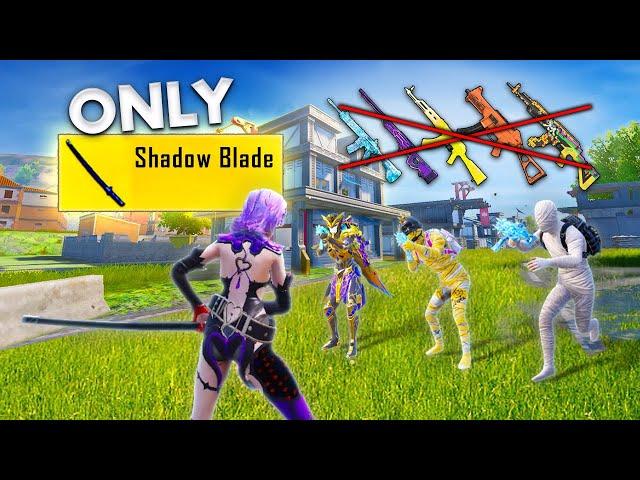 Blade Only Challenge | No weapons | PUBG MOBILE