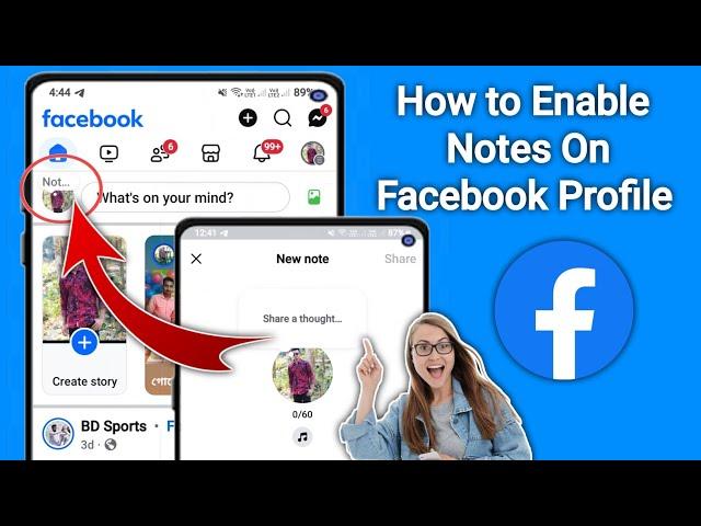 How to Enable Notes On Facebook Profile(Update 2024) | How to Get Note On Facebook Profile