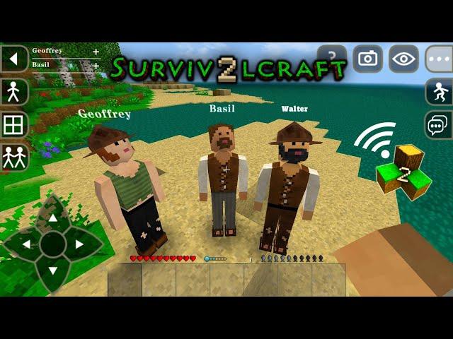 SURVIVALCRAFT 2 MULTIPLAYER - Como Jugar SurvivalCraft 2 Multiplayer con misma Red WiFi OFICIAL 2023