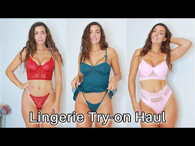 Avidlove lace lingerie Try on Haul Review #lingerie