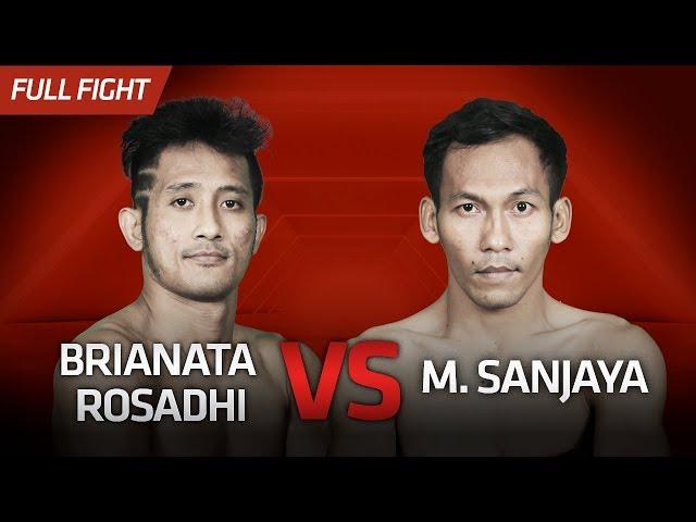 [HD] Brianata Rosadhi vs M. Sanjaya || One Pride Pro Never Quit #27