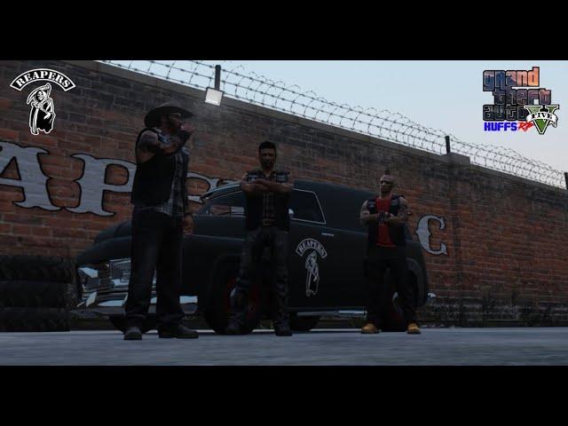 Moxon & Krow Make The Pickup | Reapers MC | Kuffs Gaming Server | GTA V | FiveM