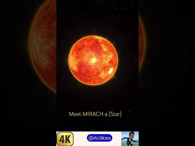 Meet MIRACH a (Star) #mirach #star