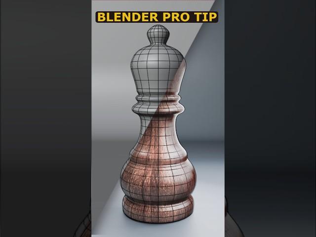 Blender: Try this Pro Tip For Much Faster Modelling. #blender #3d #3dmodeling