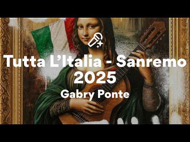 Sanremo 2025, Tutta L'Italia (Lyrics)