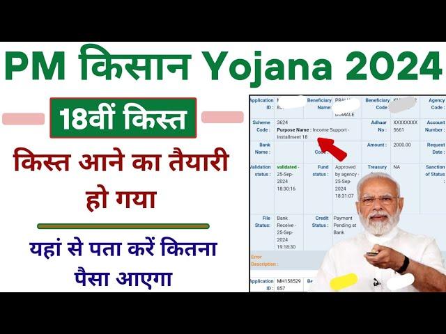 Big Breaking News  | PM Kisan Yojana 18th Installment Release New Update | PM Kisan 18 installment