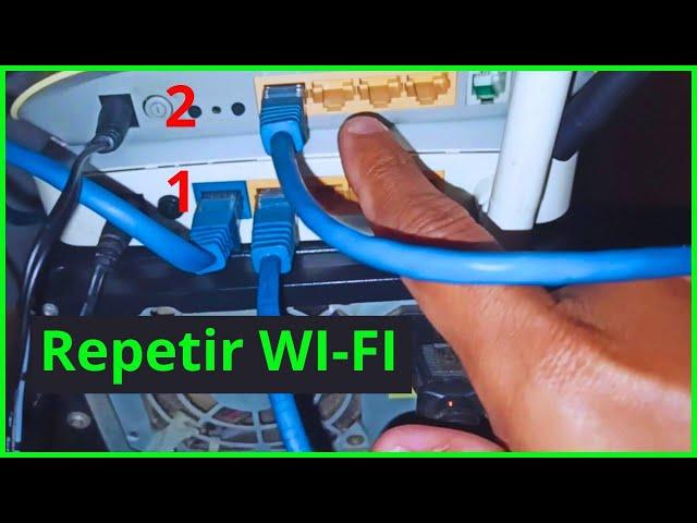 Configure TP-LINK Router as REPEATER (Cable) (WI-FI)