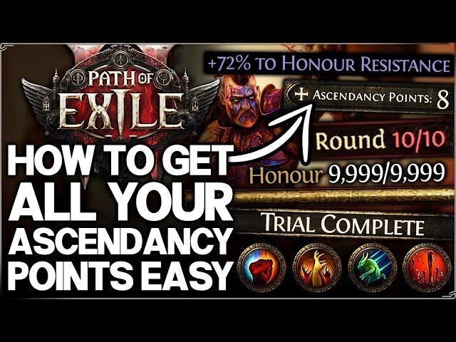 Path of Exile 2 - How to Make Ascendancy Trials EASY & Get ALL 8 Points FAST - Sekhemas Chaos Guide!