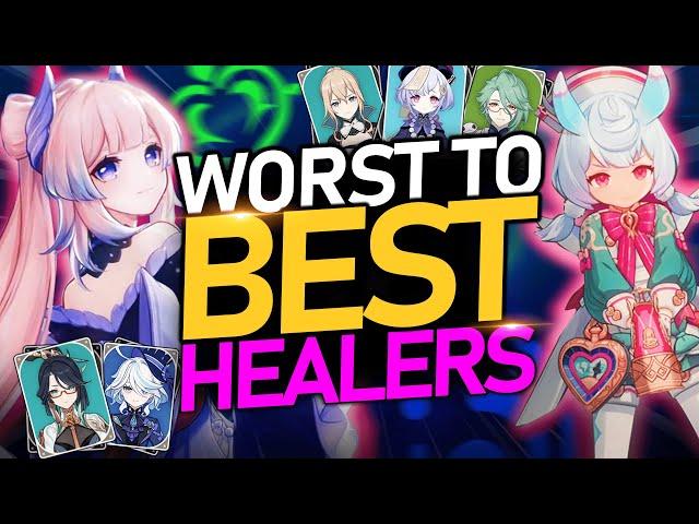 Who is the BEST 5 Star healer in Genshin Impact? RANKING from Worst to Best!