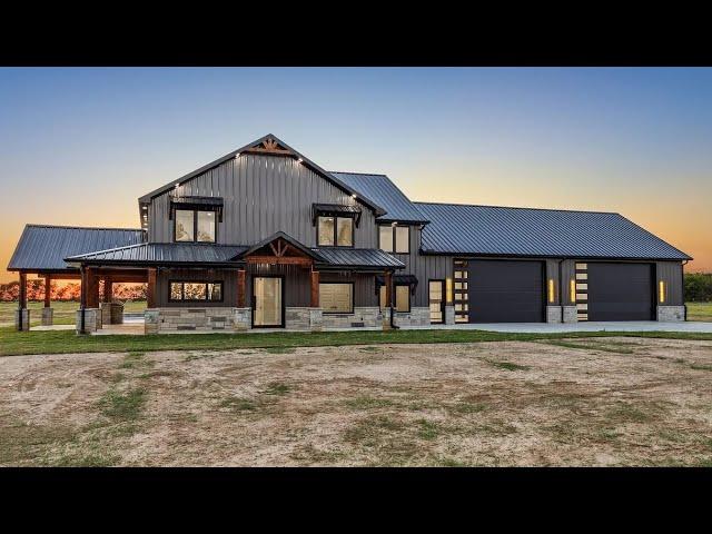 2025 NEW BARNDOMINIUM LUXURY HOUSE TOUR OUTSKIRTS OF DALLAS TEXAS!