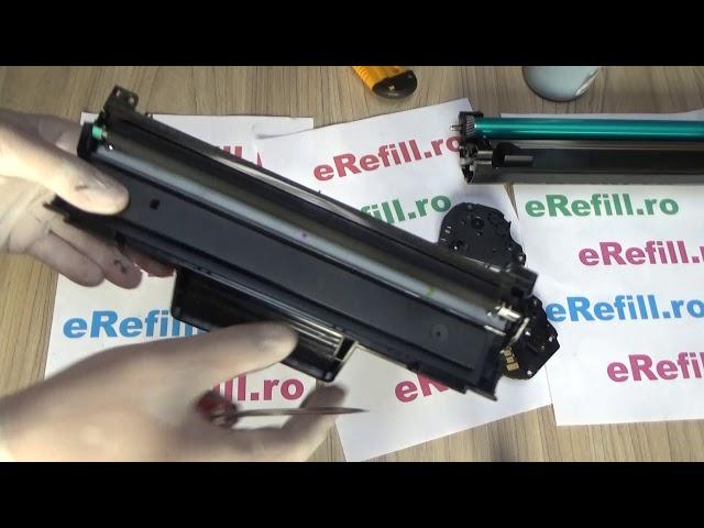 How to refill the cartridge HP W1106A HP Laser MFP 135a 137fnw 107a 107w