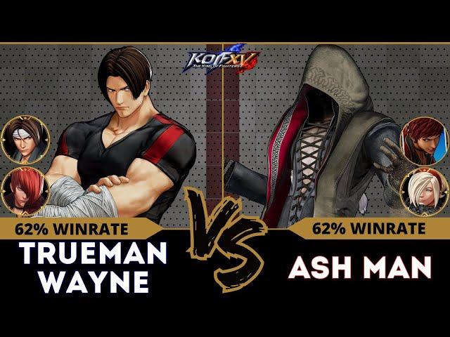 KOF XV⭐TRUEMAN WAYNE (Kyo/Iori/Kim) vs ASH MAN (Vice/Kukri/Ash)⭐Ranked Match - 03/25