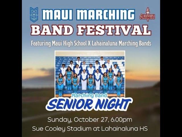 Maui Marching Band Festival - Maui High School Marching Band - October 27, 2024