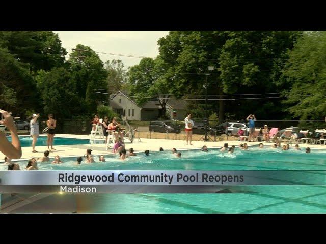 'It means a lot for the neighborhood': Ridgewood Community Pool officially reopens