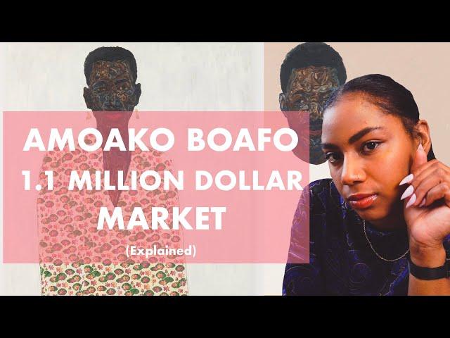 This Artist went from selling works for $100 to Millions in Two Years: Amoako Boafo Art Market Dive