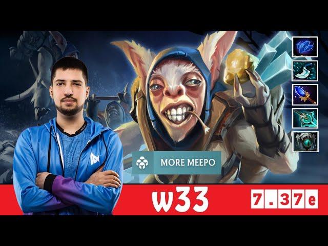 [DOTA 2] w33 the MEEPO [OFFLANE] [7.37e]