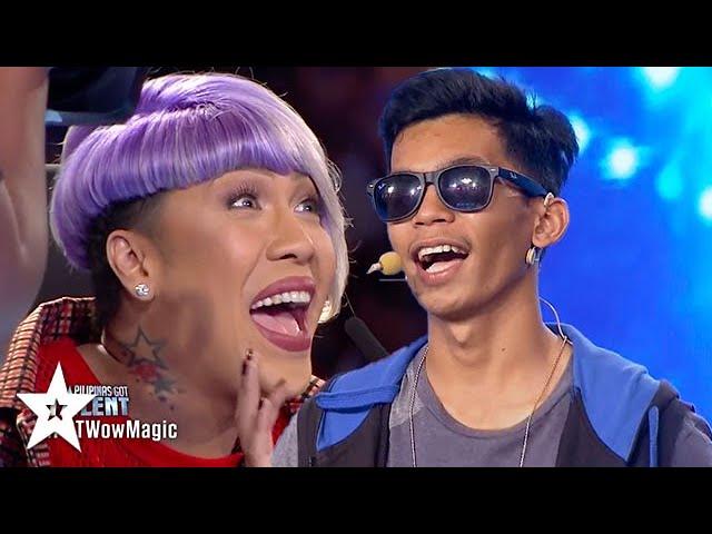 Card Magician Does Magic for Vice Ganda on Pilipinas Got Talent | Got Talent Global