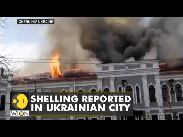 Watch: Shelling in Ukraine’s Chernihiv; citizens fill bomb shelters, subway stations