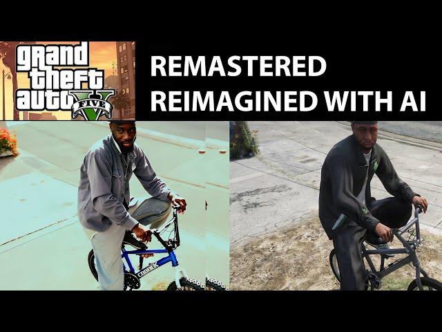 GTA V with ultra-realistic graphics Gen-3 video to video Runway Artificial AI