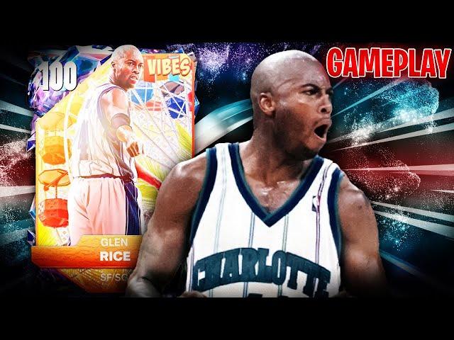 100 OVERALL GLEN RICE GAMEPLAY!! IS GLEN GOATED AGAIN IN NBA 2K25 MyTEAM??