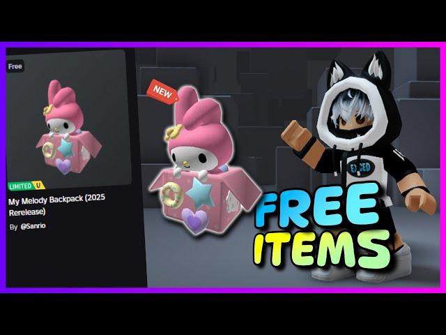 New FREE LIMITED UGC items , How to get FREE UGC LIMITED ITEMS My Melody Backpack on ROBLOX