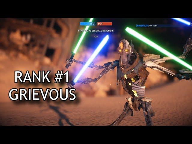 THIS is why I am THE RANK #1 GRIEVOUS IN THE WORLD | HvV #1169 | Star Wars Battlefront 2