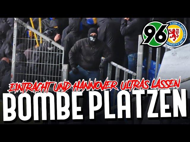 Braunschweig- und Hannover-Ultras lassen Bombe platzen… (Vor dem Derby)