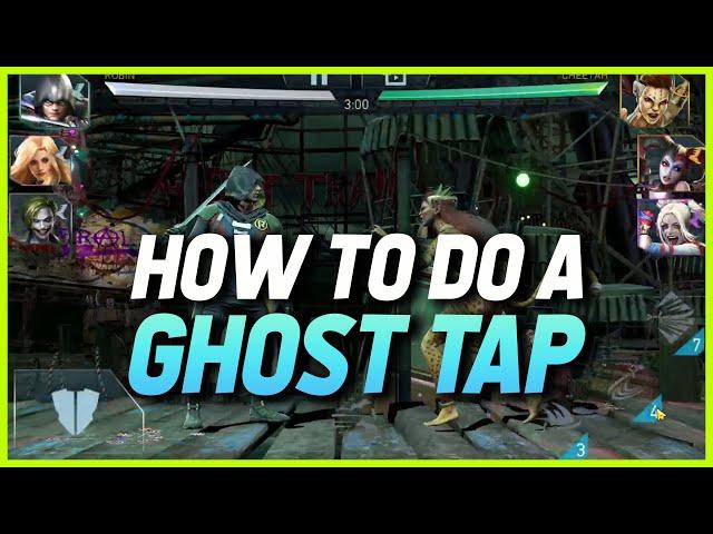 Injustice 2 Mobile | How To Do A Ghost Tap | Guide Ghost Tap