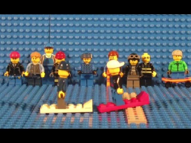 Lego OL biathlon