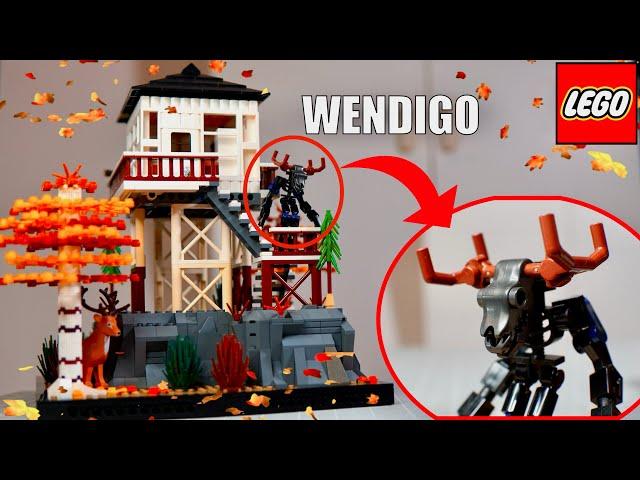 Lego Cabin In The Woods! (Timelapse) [CRYPTID HUNTS Campers]