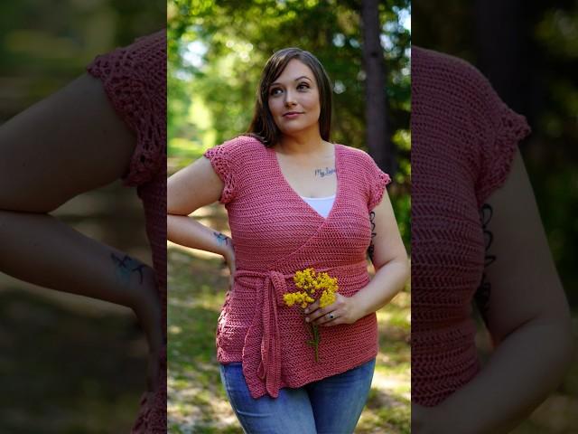Want to make this #crochet #summer #top #boho #sizeinclusive #pattern by @JourneyChanelDesigns 