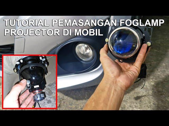 Pemasangan PNP Foglamp Projector Di Mobil Daihatsu / Toyota