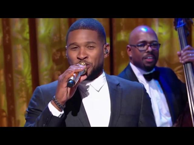 Usher and Obama singing 2016 | Ray Charles tribute