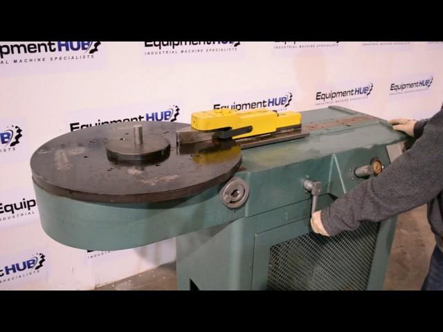 Diacro #8 360° Hydraulically Operated Pipe / Tube / Flat Bar Bender