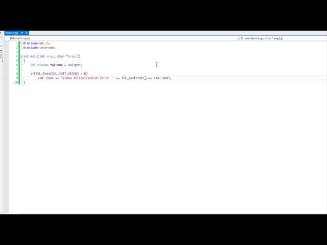 SDL 2 Made Easy Tutorial 2 - Creating a Window