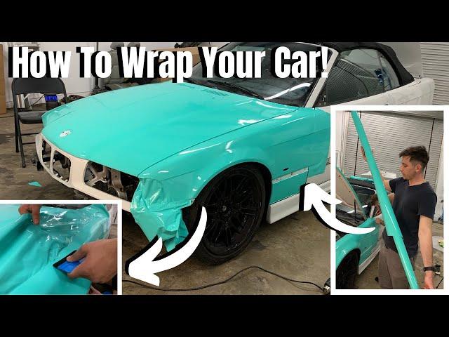 TIPS AND TRICKS FOR WRAPPING YOUR OWN CAR! (FOR BEGINNERS)