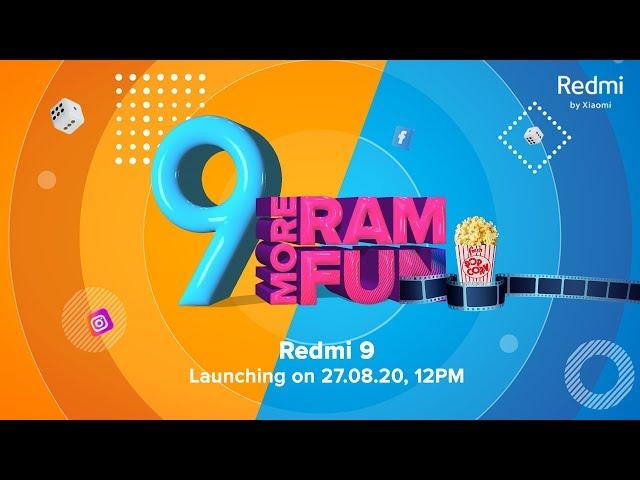 Redmi 9 Product Launch Event | #MoreRAMMoreFun