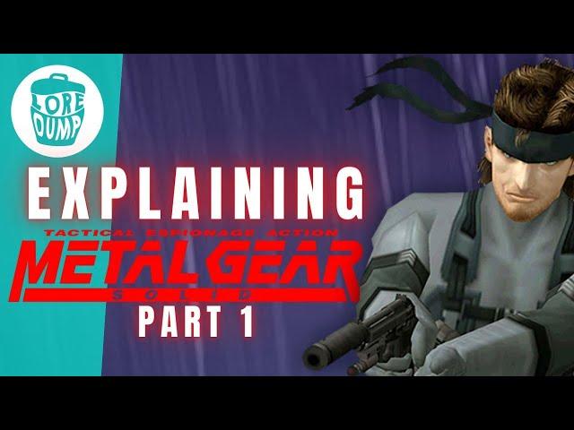 Metal Gear Solid - Story Explained