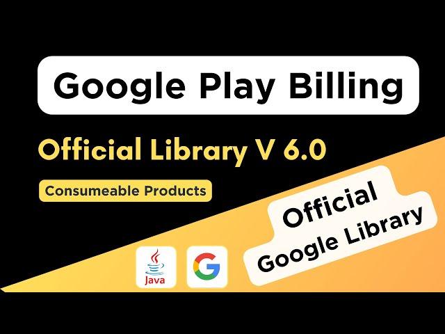 Google play billing Official library version 6 | In App Purchase Version 6